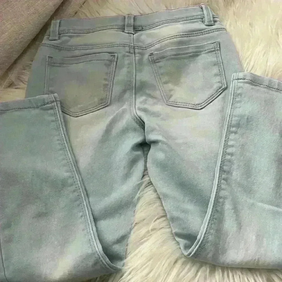 Light Wash Skinny Jeggings Sz 5T - Picture 6 of 6